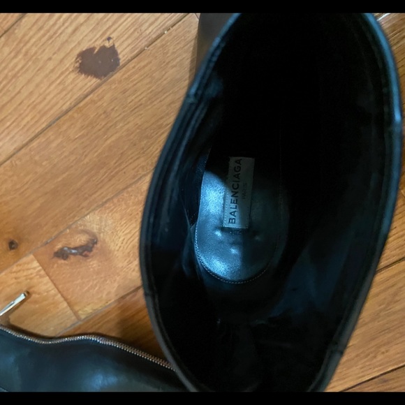 BALENCIAGA - black boots - size 41 - Picture 9 of 9